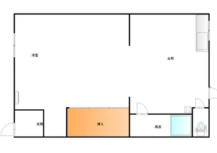 楠田ハイツ【2階】の間取り
