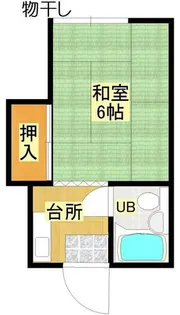 シティハイツ鞍馬口【202号室】の間取り
