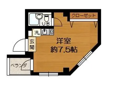 サイプレス板宿【502号室】の間取り