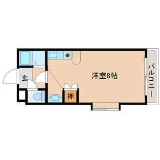 オリエンタル朝日ヶ丘【305号室】の間取り