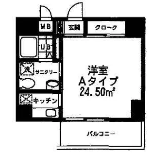 BlueSeaマンション【3階】の間取り