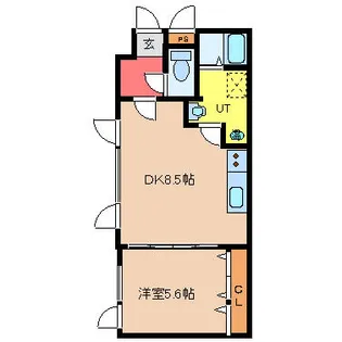 エルパティオ【1階】の間取り
