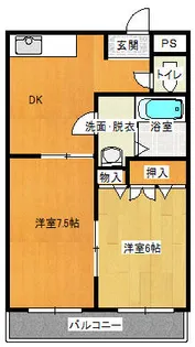 オーレンス元町【2階】の間取り