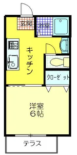 レシェンテ・ユウ【1階】の間取り