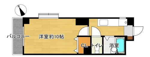 UハイムM96【5階】の間取り