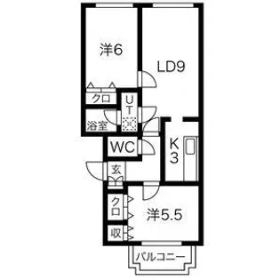 ステージ本郷【302号室】の間取り