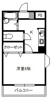 エスポワール【1階】の間取り