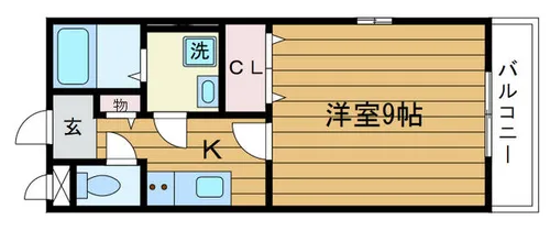 大阪府吹田市寿町2丁目【アパート】の間取り