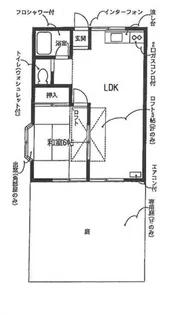ファミール大岩【204号室】の間取り