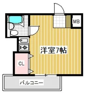 塚本ハイツ【3階】の間取り