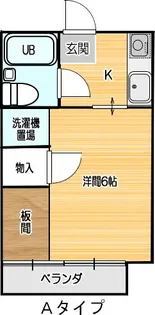 エスパシオ【2階】の間取り