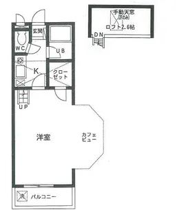 セザンヌ原町3【211号室】の間取り