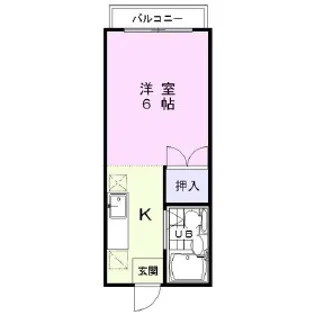 メゾン・ド・ローラン【105号室】の間取り