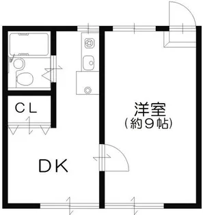 土居アパート【2階】の間取り