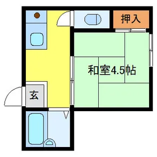 すみれマンション【1階】の間取り