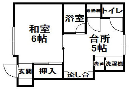 第2スモール恵千ビル【2階】の間取り