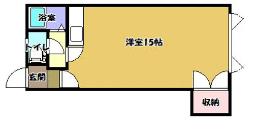 ロジメント純【2階】の間取り