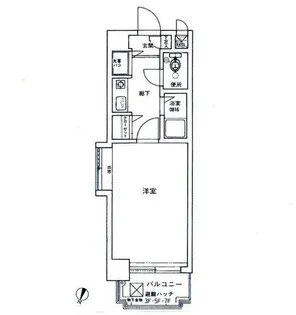 ライオンズマンション西新オレンジ通り【5階】の間取り