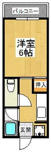 ホウトクマンション【2階】の間取り