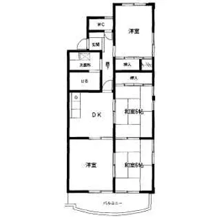 グランド・シティー【101号室】の間取り