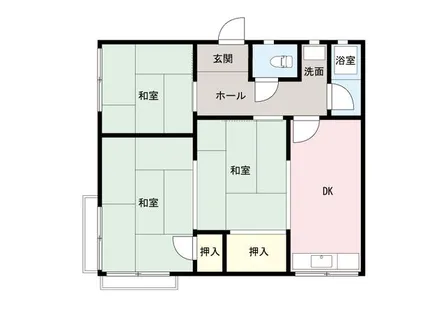 ハイツ北町【1階】の間取り