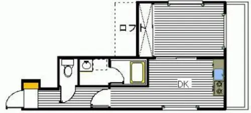 コーポМ&М【102号室】の間取り