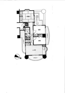 アーバンパレス小倉Ⅱ【403号室】の間取り