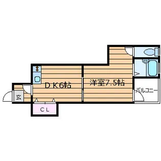 大阪府摂津市別府3丁目【アパート】の間取り
