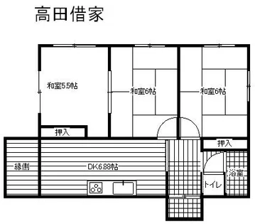 福岡県福岡市南区曰佐3丁目【一戸建】の間取り