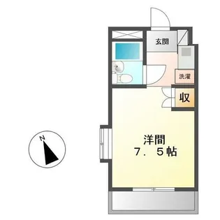 ホワイトパレス門司港【2階】の間取り