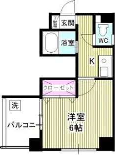 ヤマシナアーバンコテージ【1階】の間取り