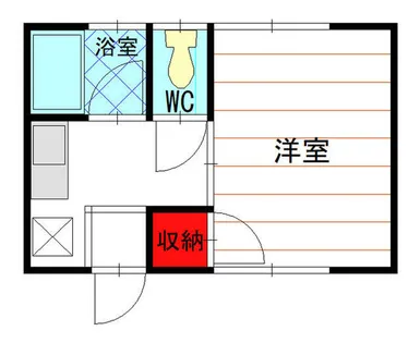 どるふぃんハイム【202号室】の間取り
