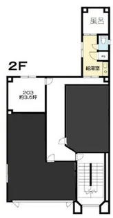 ハイツアザミ千歳【203号室】の間取り