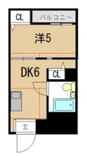 リトルサンシャイン【301号室】の間取り
