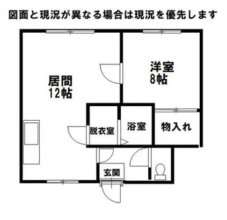 コンフォート畑山【G号室】の間取り