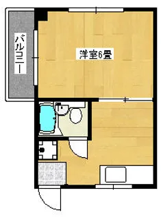 MOOビル【3階】の間取り