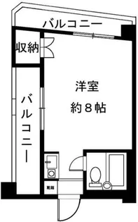タイニービル【6階】の間取り
