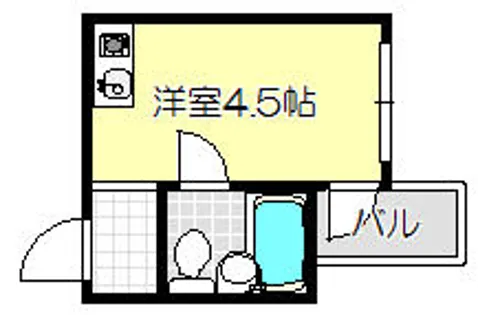 誠也産業ビル【2階】の間取り