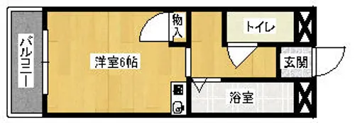 フォルム小倉南 弐番館【302号室】の間取り