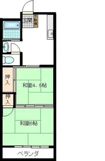 ルプス【3階】の間取り