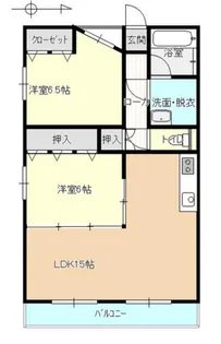 No.8山一ビル【506号室】の間取り