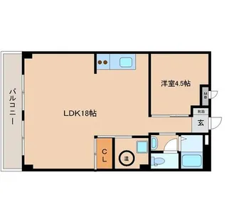 トーカン第2キャステール【906号室】の間取り