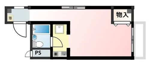 荒三マンション【201号室】の間取り
