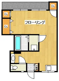 ロイヤルコーポ志井【5階】の間取り