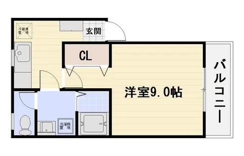 ドリームウッズ【1階】の間取り