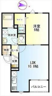 アマンド・メゾン【3階】の間取り