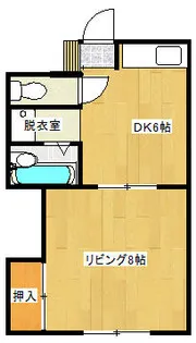 シャロム新町【3階】の間取り