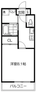 サクシード伏見京町【3階】の間取り