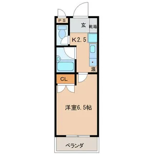 セントラル昭和【2階】の間取り
