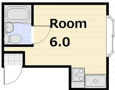 生江ハイツ【201号室】の間取り